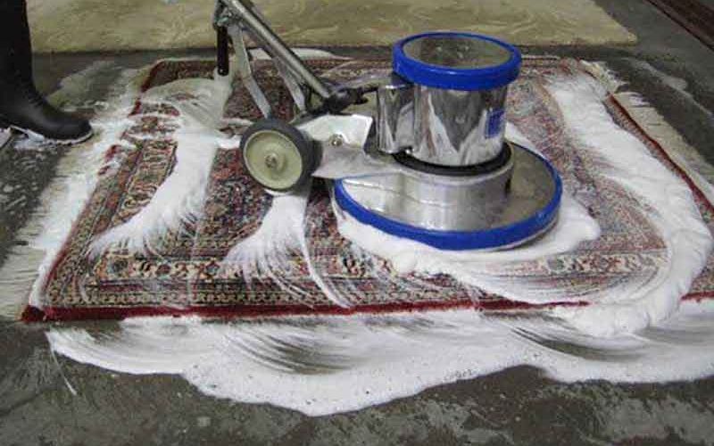 قالیشویی در منصور آباد