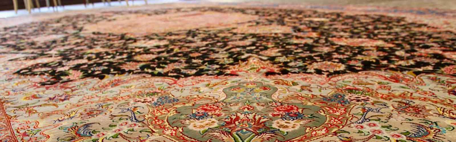 شستشوی تضمینی فرش ابریشم - الو قالیشویی