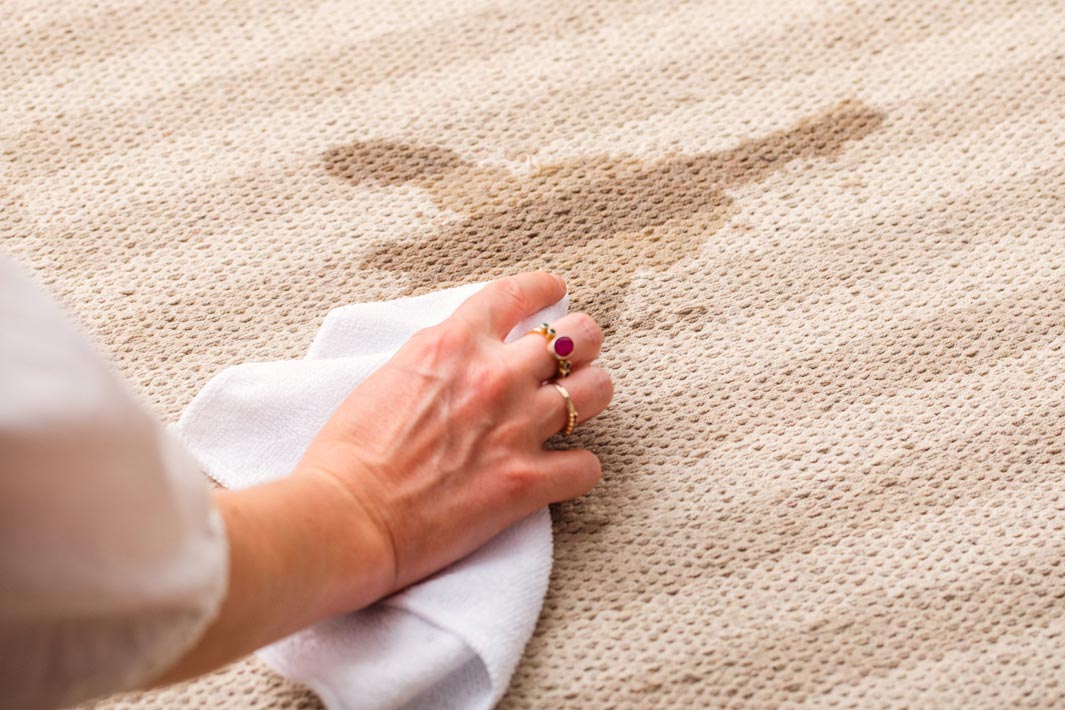 چرا باید لکه‌های روی فرش را بلافاصله پاک کنیم؟